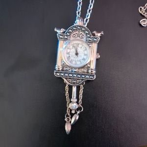 Avon Cuckoo Clock Necklace New Never Used